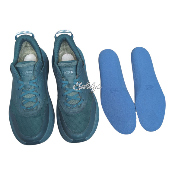 HOKA ONE ONE U Bondi L GTX Deep Teal Kayaking Unisex Waterproof Sneaker Mens 12 - Picture 8 of 10
